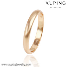 13766- Joyería Xuping estilo simple de la moda y anillo de bodas de la venta caliente